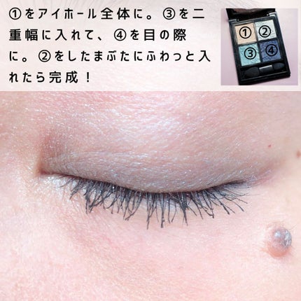 グロッシーリッチ アイズ/Visée/アイシャドウパレットを使ったクチコミ(2枚目)