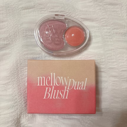 デュアルチークメロウ/fwee/ジェル・クリームチークを使ったクチコミ(4枚目)