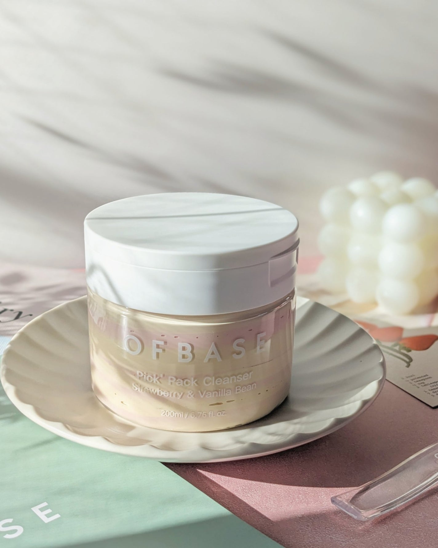ピックパッククレンザー イチゴ&バニラビーン/OFBASE/洗い流すパック・マスクを使ったクチコミ(2枚目)