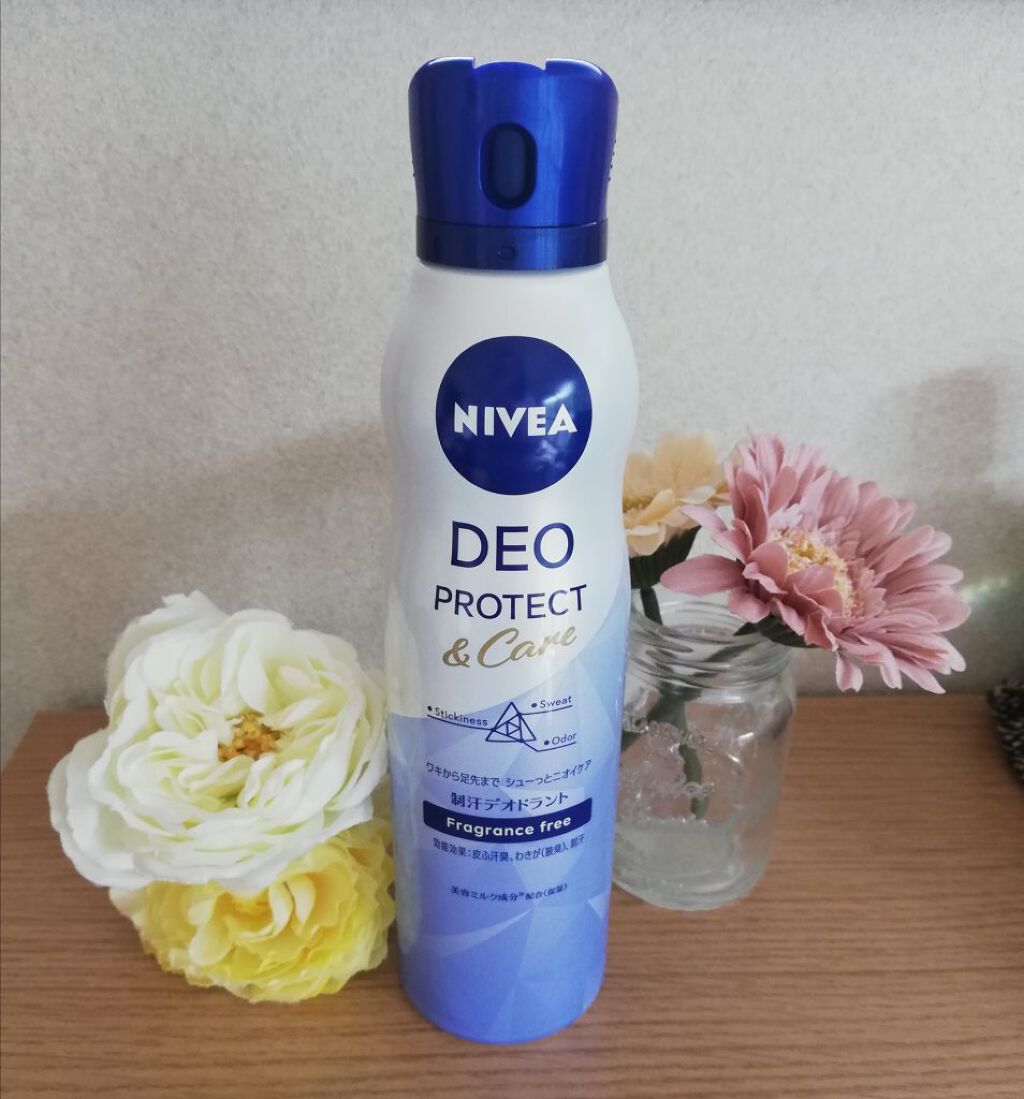 デオプロテクト&ケア スプレー/ニベア/デオドラント・制汗剤を使ったクチコミ(1枚目)