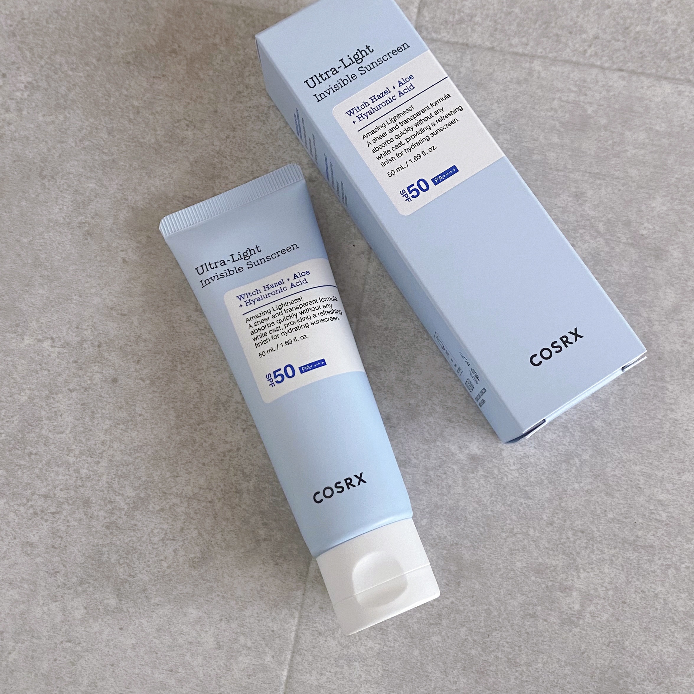 ウルトラライト透明UVクリーム/COSRX/日焼け止めクリームを使ったクチコミ（1枚目）