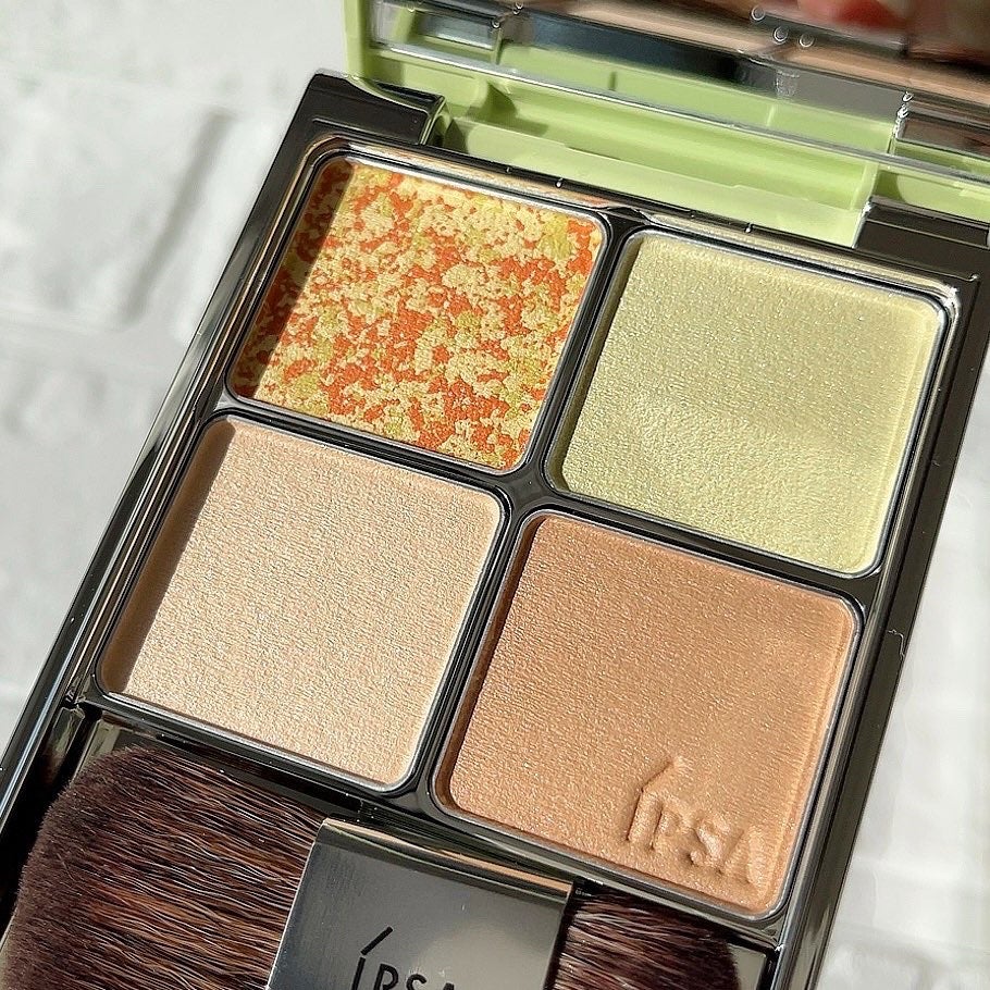 デザイニング フェイスカラーパレット/IPSA/プレストパウダーを使ったクチコミ(2枚目)