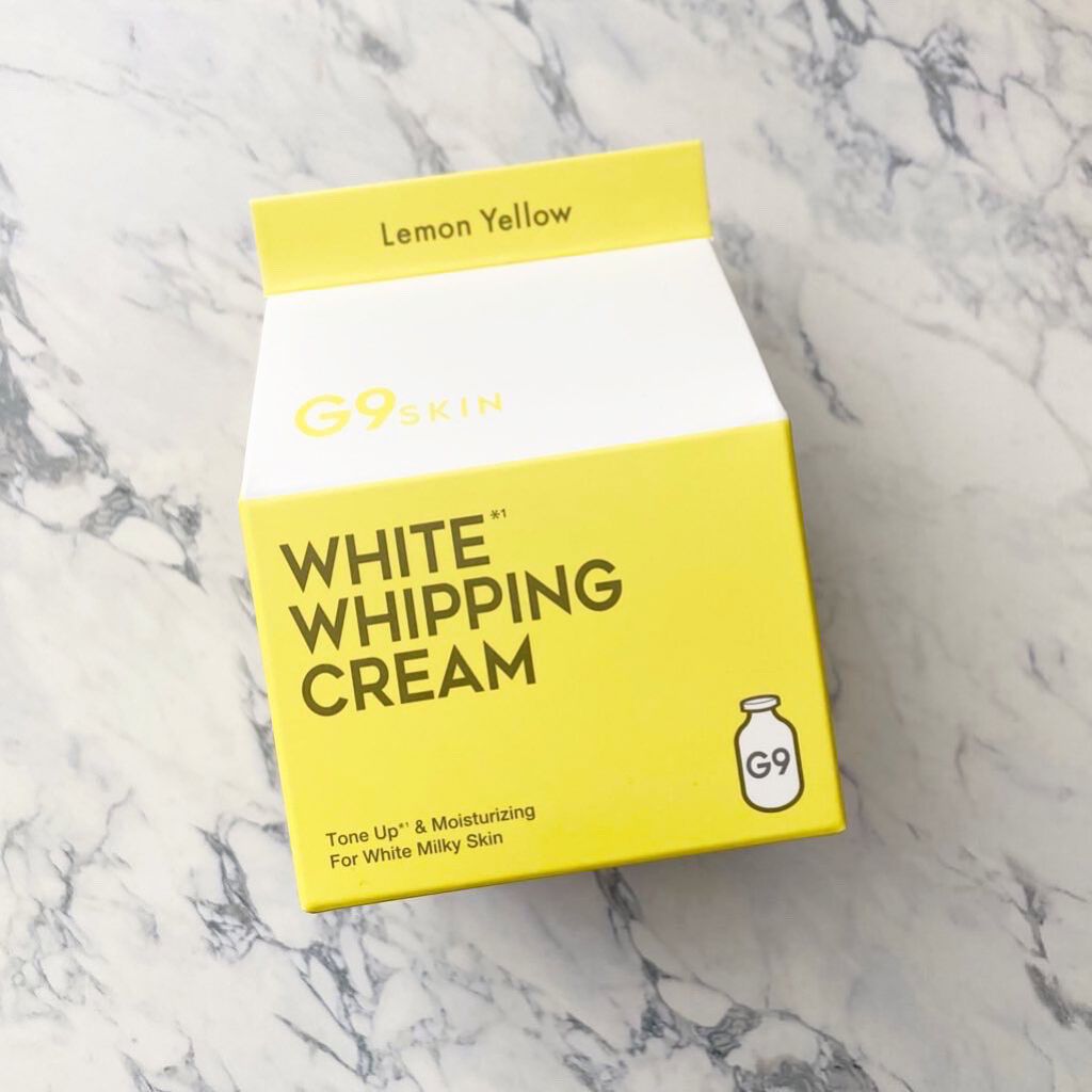 WHITE WHIPPING CREAM(ウユクリーム)/G9SKIN/化粧下地を使ったクチコミ(1枚目)