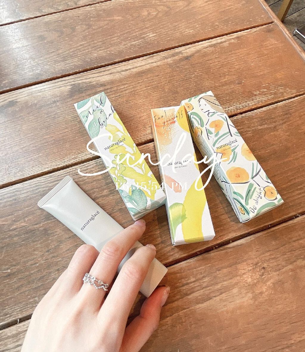 ナチュラグラッセの誕生10周年限定アイテム！
いい香りのメイクアップ クリーム♡

ブランドを代表するアイコン”メイクアップ クリーム”が、
*くつろぎ/Feel your self
*リフレッシュ/Need a break(1番好き)
*