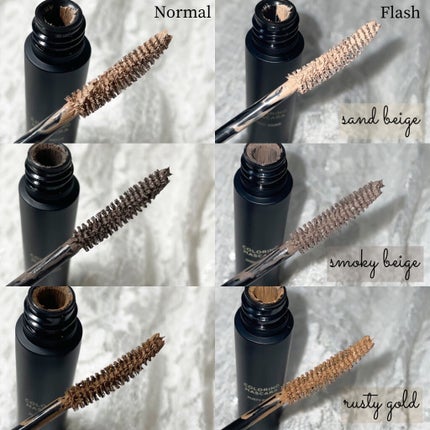 カラーリングマスカラ/uneven/マスカラを使ったクチコミ(4枚目)