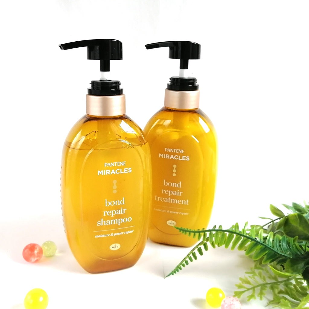 ボンドリペアシリーズ モイスチャー&パワーリペア シャンプー&トリートメント/パンテーン/市販シャンプーを使ったクチコミ(2枚目)