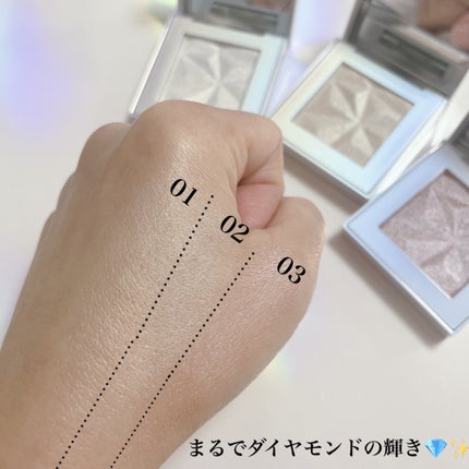 オーロラ ハイライト/LionWell(ライオンウェル)/パウダーハイライトを使ったクチコミ(4枚目)