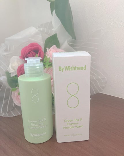 グリーンティー&エンザイムパウダーウォッシュ/By Wishtrend/洗顔パウダーを使ったクチコミ(5枚目)