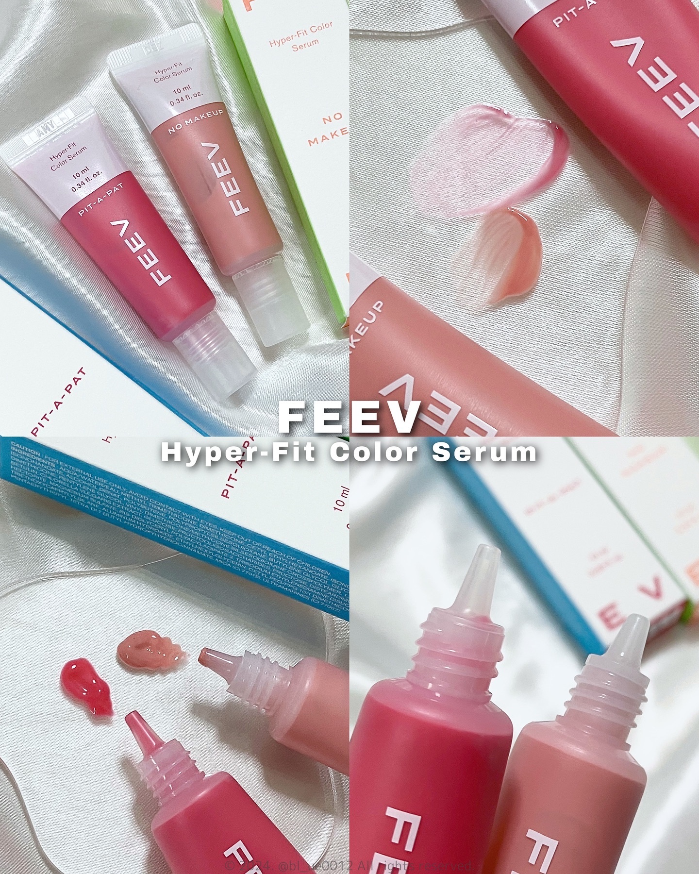 ハイパーフィットカラーセラム/FEEV/ジェル・クリームチークを使ったクチコミ（1枚目）