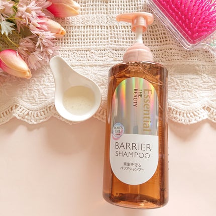 ザビューティ 髪のキメ美容素髪を守る バリアシャンプー/コンディショナー/エッセンシャル/シャンプー・コンディショナーを使ったクチコミ(2枚目)