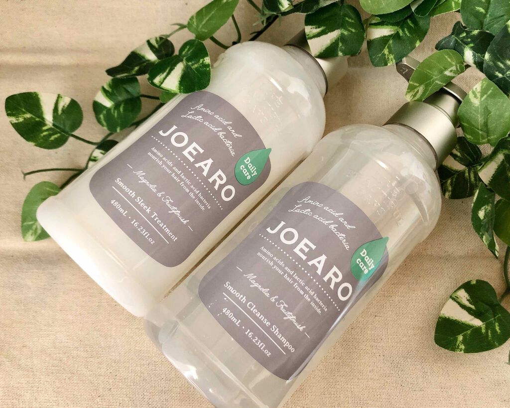 スムースクレンズシャンプー／スムーススリークトリートメント/JOEARO/市販シャンプーを使ったクチコミ（1枚目）