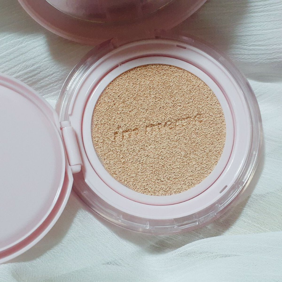 ワンダーベルベットラスティングクッション/i’m meme/クッションファンデーションを使ったクチコミ(3枚目)