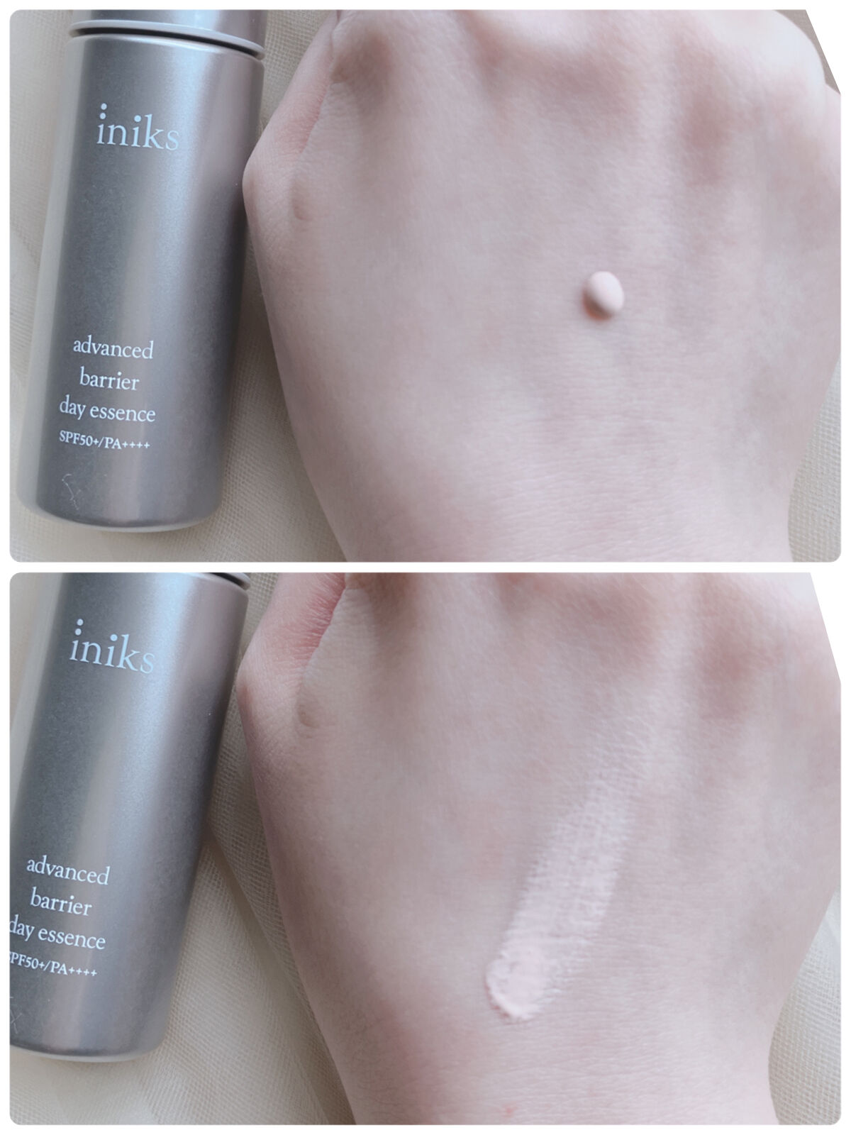 アドバンスバリア デイエッセンス/iniks/日焼け止めローションを使ったクチコミ（3枚目）