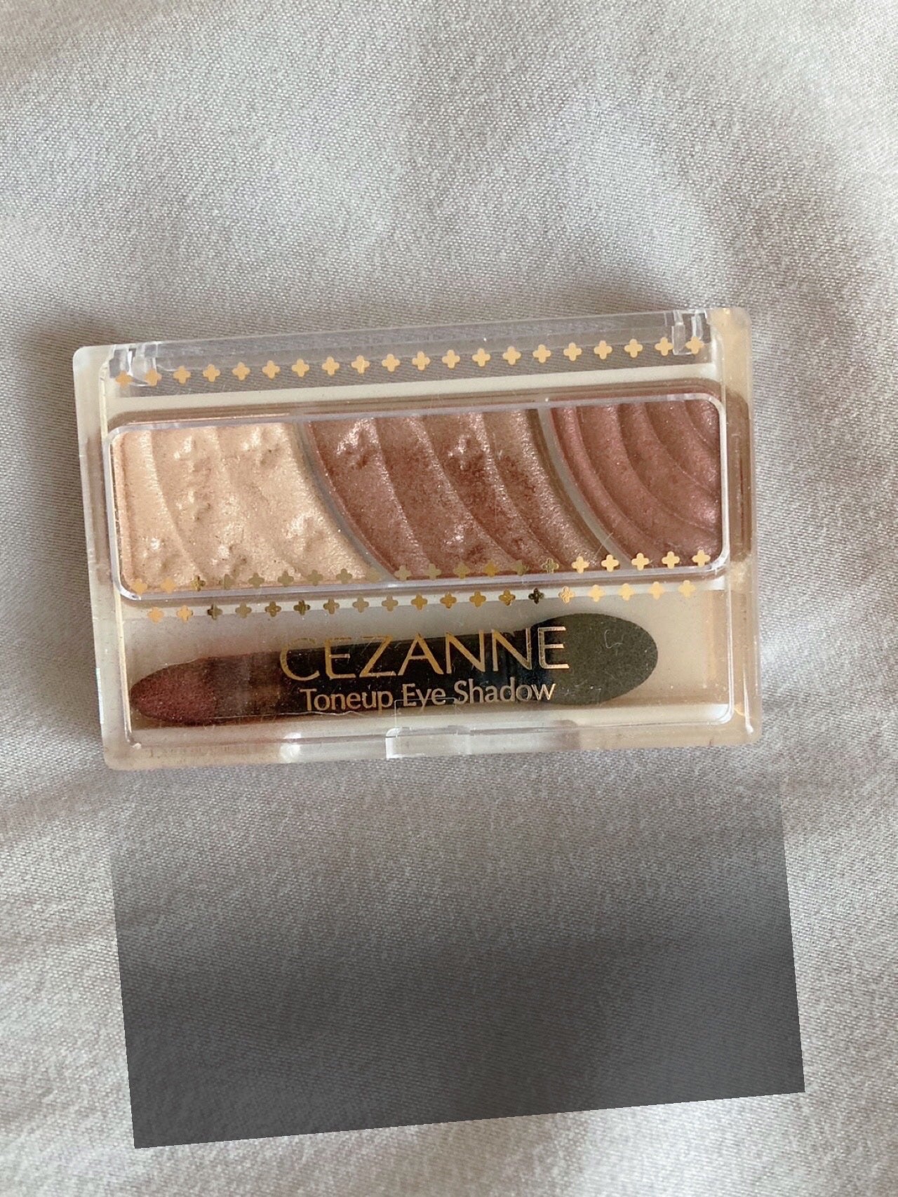 トーンアップアイシャドウ/CEZANNE/アイシャドウパレットを使ったクチコミ(1枚目)