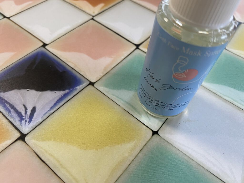 ハーブガーデン 除菌 マスクスプレー クールミント/Herb Garden/マスクを使ったクチコミ（2枚目）