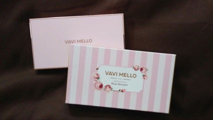 バレンタインボックス3ローズモーメント/VAVI MELLO/アイシャドウパレットを使ったクチコミ(2枚目)