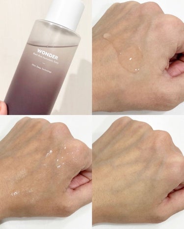 ブラックライスヒアルロニックトナー/haruharu wonder/化粧水を使ったクチコミ（5枚目）