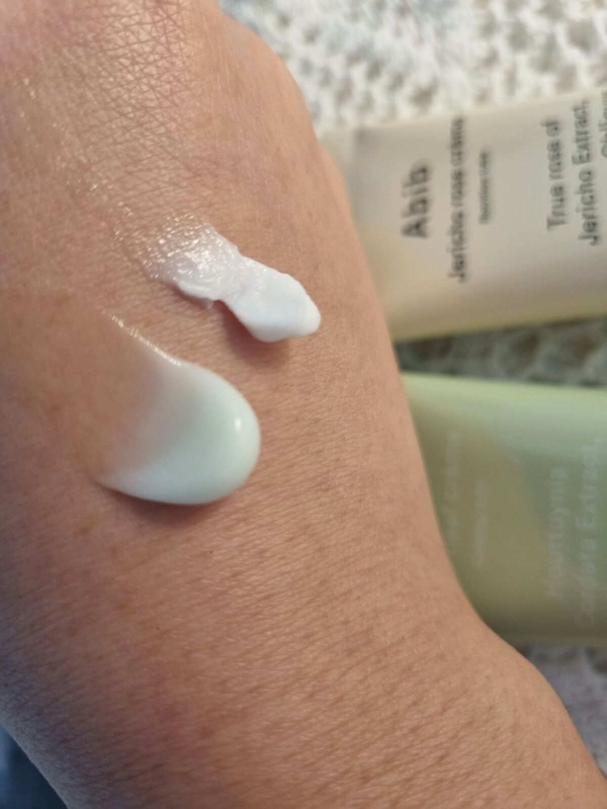 復活草クリーム ニュートリションチューブ/Abib /フェイスクリームを使ったクチコミ（2枚目）