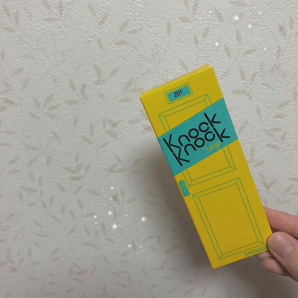 knock knock/SHOBIDO/カラーコンタクトレンズを使ったクチコミ(1枚目)