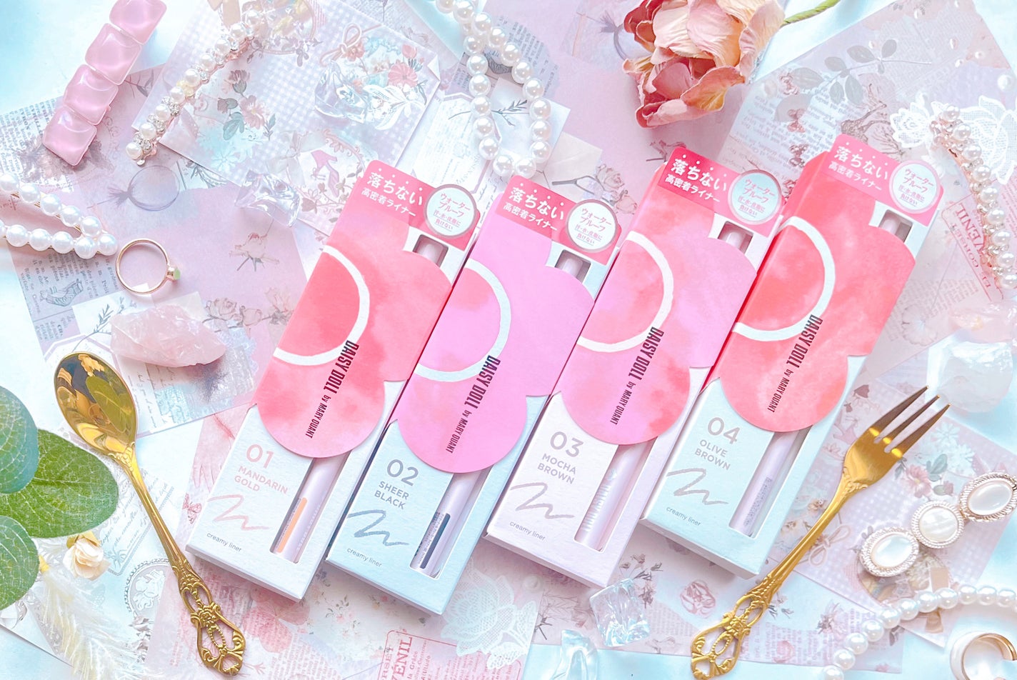 デイジードール クリーミーライナー/DAISY DOLL by MARY QUANT/ペンシルアイライナーを使ったクチコミ(1枚目)