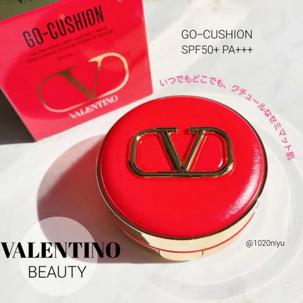 GO クッション/ヴァレンティノ ビューティ/クッションファンデーションを使ったクチコミ(1枚目)