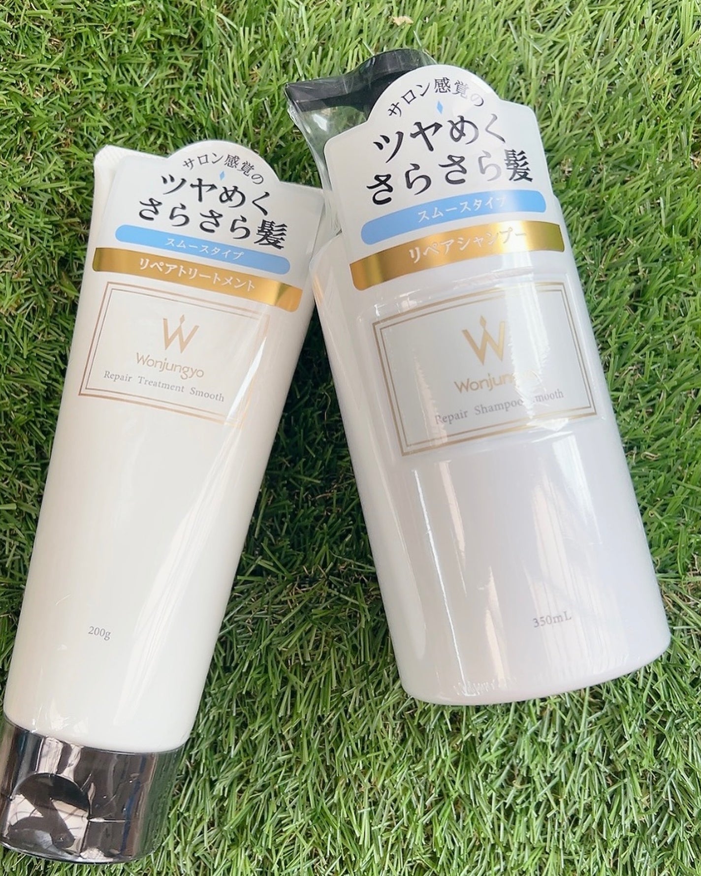 ウォンジョンヨ リペアシャンプー スムース/リペアトリートメント スムース/Wonjungyo/市販シャンプーを使ったクチコミ(2枚目)