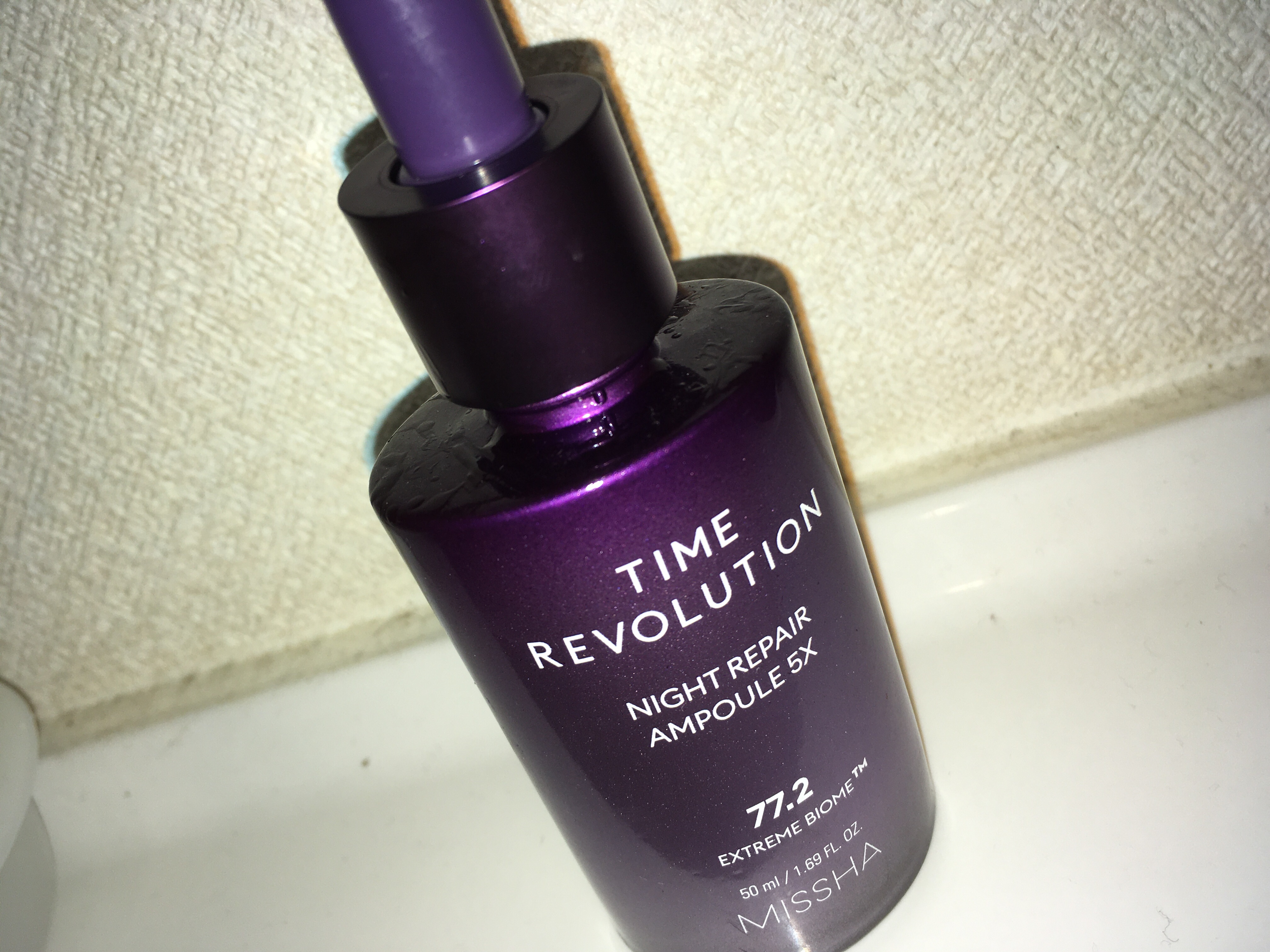 ミシャレボリューション／ナイト サイエンス エッセンス 5th/MISSHA/美容液を使ったクチコミ（1枚目）