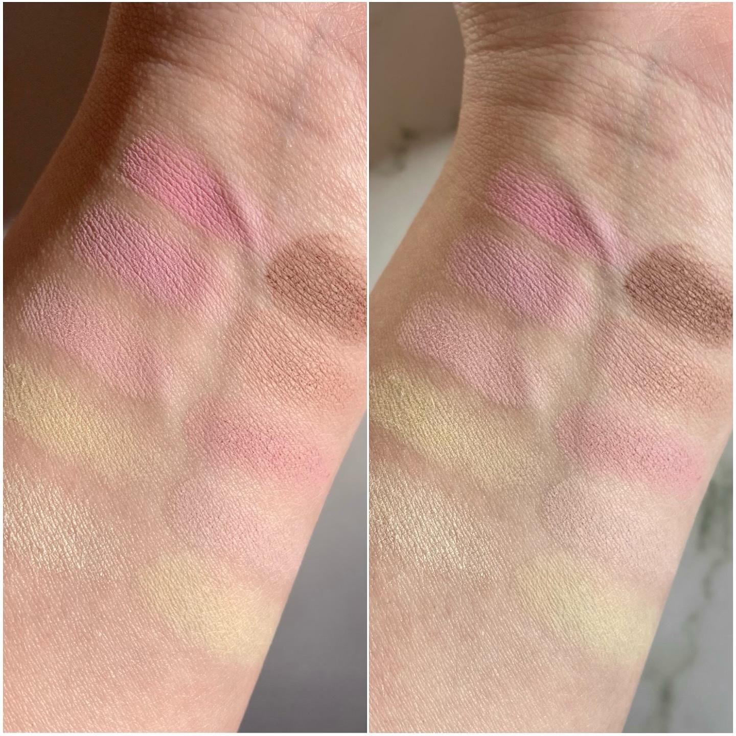 ソフトブラーリングアイパレット/wakemake/アイシャドウパレットを使ったクチコミ（2枚目）