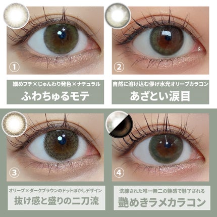 Chu's me 1day/Chu's me/ワンデー(1DAY)カラコンを使ったクチコミ(2枚目)