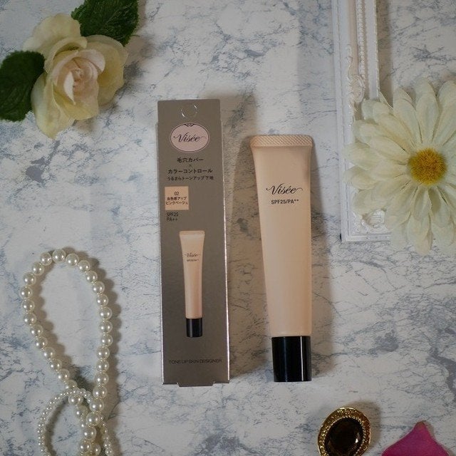 トーンアップ スキン デザイナー/Visée/化粧下地を使ったクチコミ(1枚目)