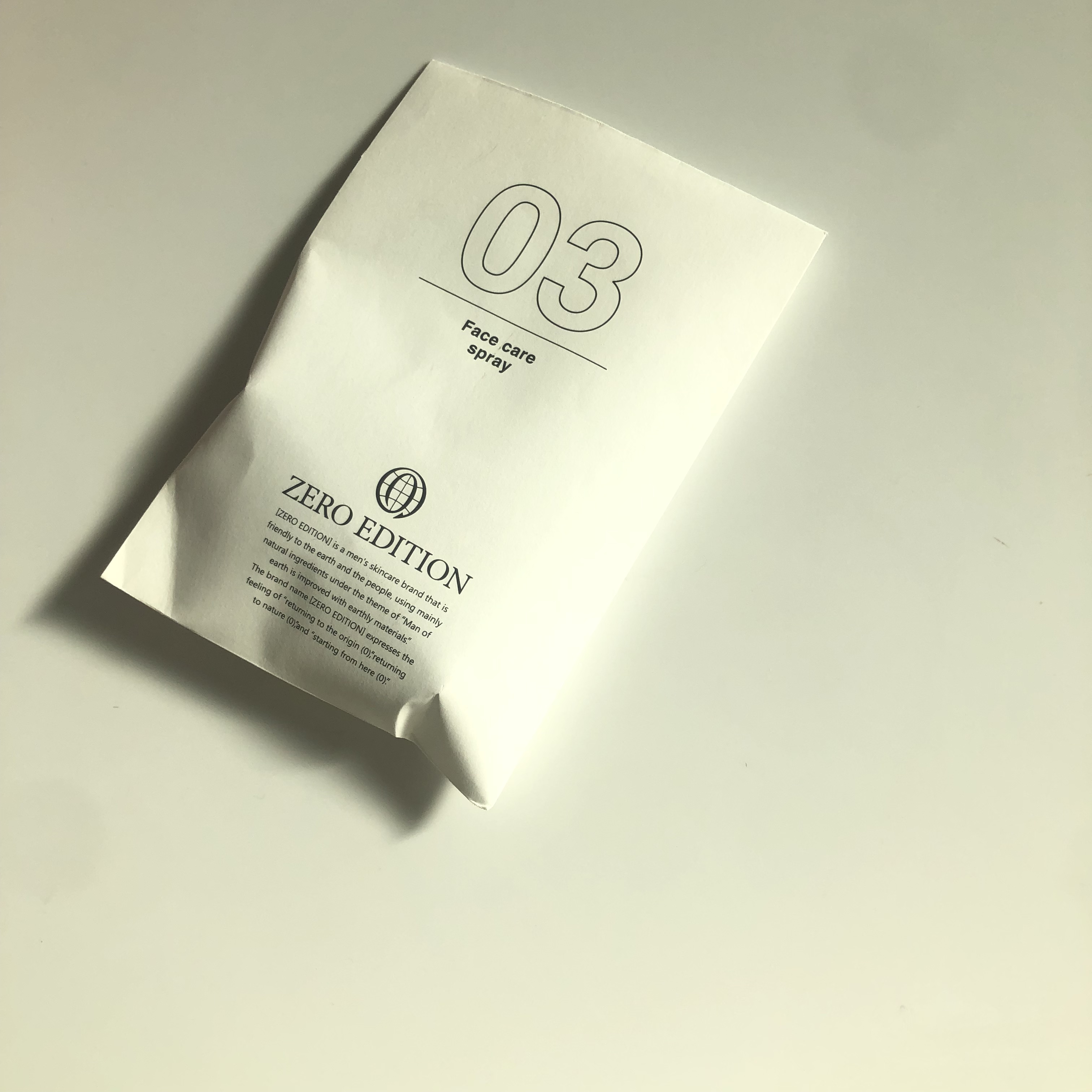 フェイスケアスプレー/ZERO EDITION/ミスト状化粧水を使ったクチコミ（2枚目）