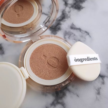 スキンバリアグロウカバークッション/Ongredients/クッションファンデーションを使ったクチコミ(4枚目)