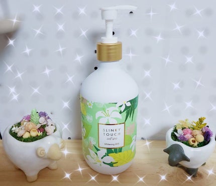 薬用美白ボディミルク/スリンキータッチ セルフスパ/ボディミルクを使ったクチコミ(1枚目)