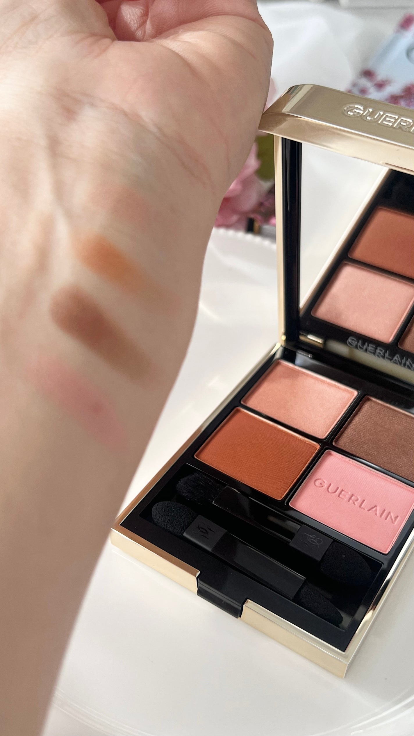 ãªã³ãã« ãžã§/GUERLAIN/ã¢ã€ã·ã£ããŠãã¬ããã䜿ã£ãã¯ãã³ãïŒ3æç®ïŒ