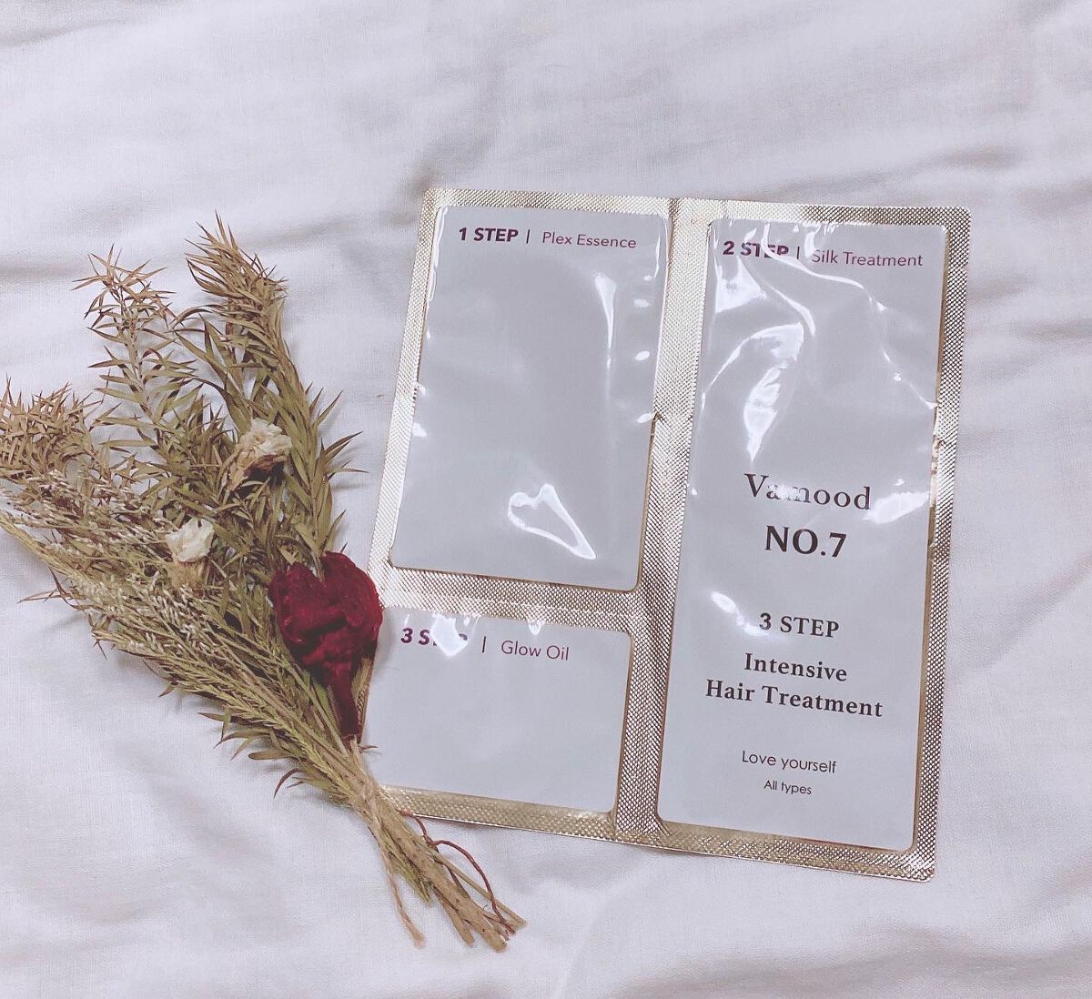 インテンシブ ヘアトリートメント 3STEP/Vamood/洗い流すヘアトリートメントを使ったクチコミ(2枚目)