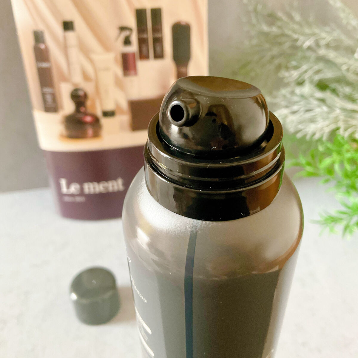 スパークリングオイル クレンジング＆シャンプー ブラック /Le ment/市販シャンプーを使ったクチコミ（2枚目）