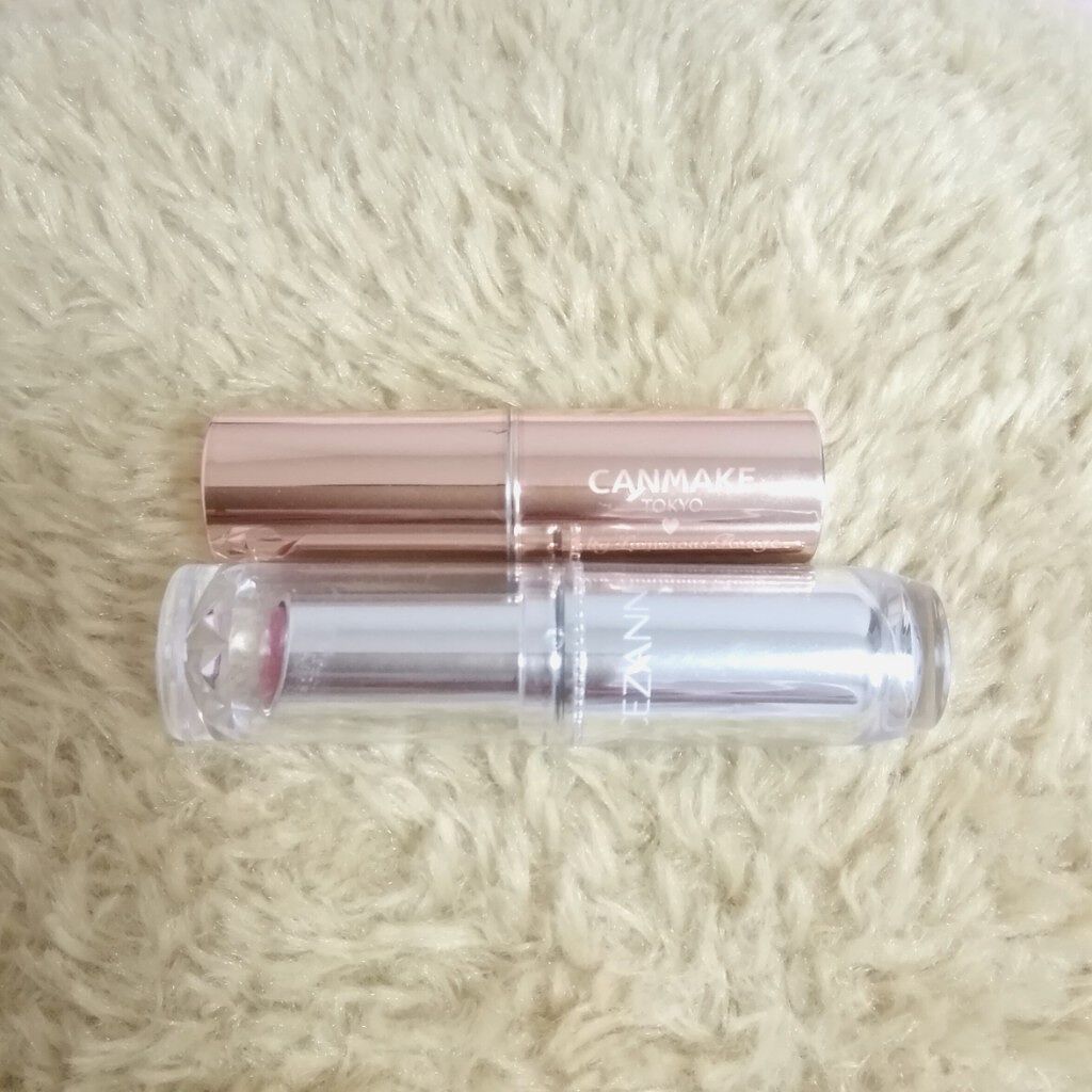 ラスティンググロスリップ/CEZANNE/口紅を使ったクチコミ(4枚目)