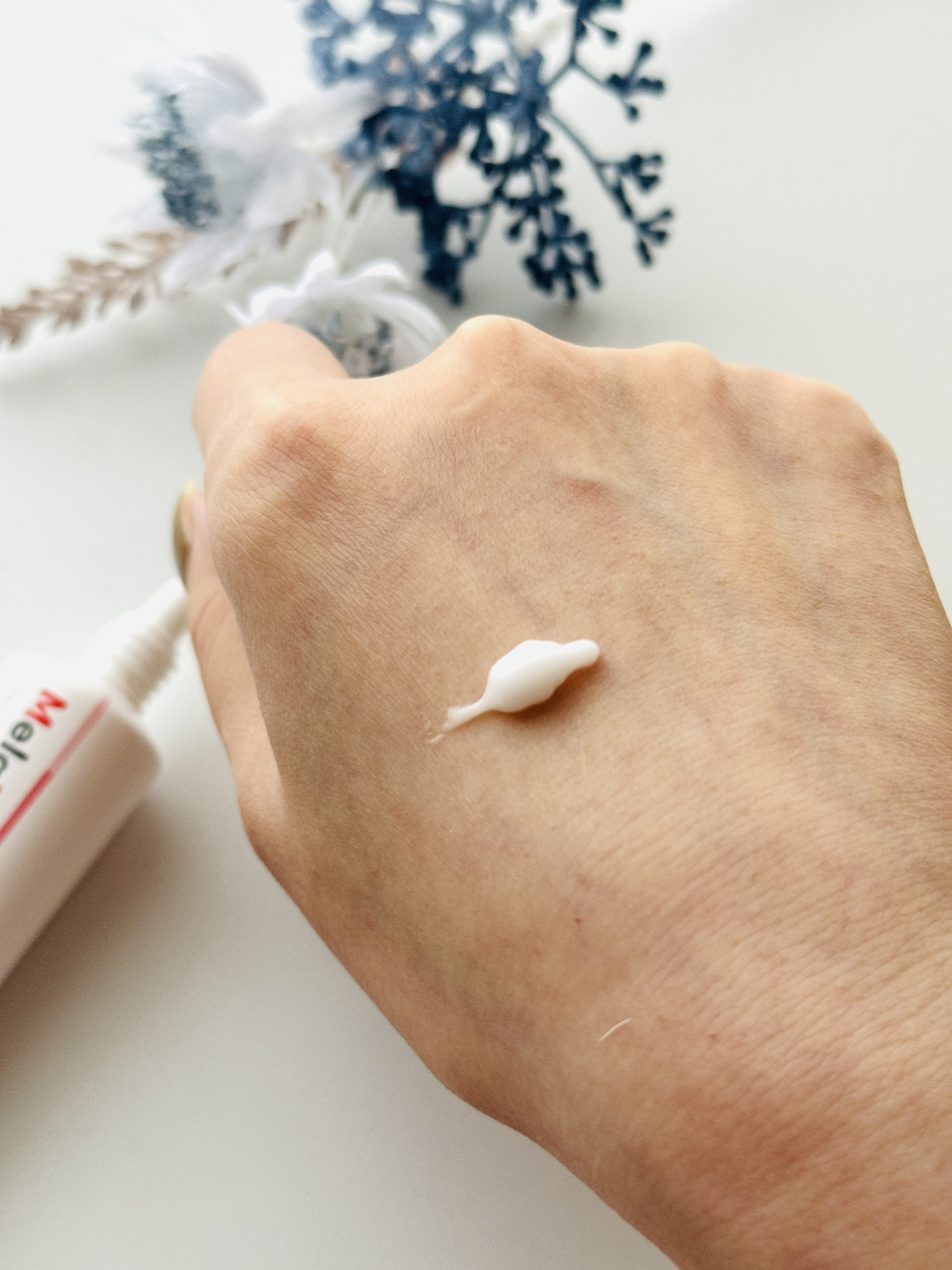 メラティノンクリーム/DERMA RESEARCH/フェイスクリームを使ったクチコミ（3枚目）