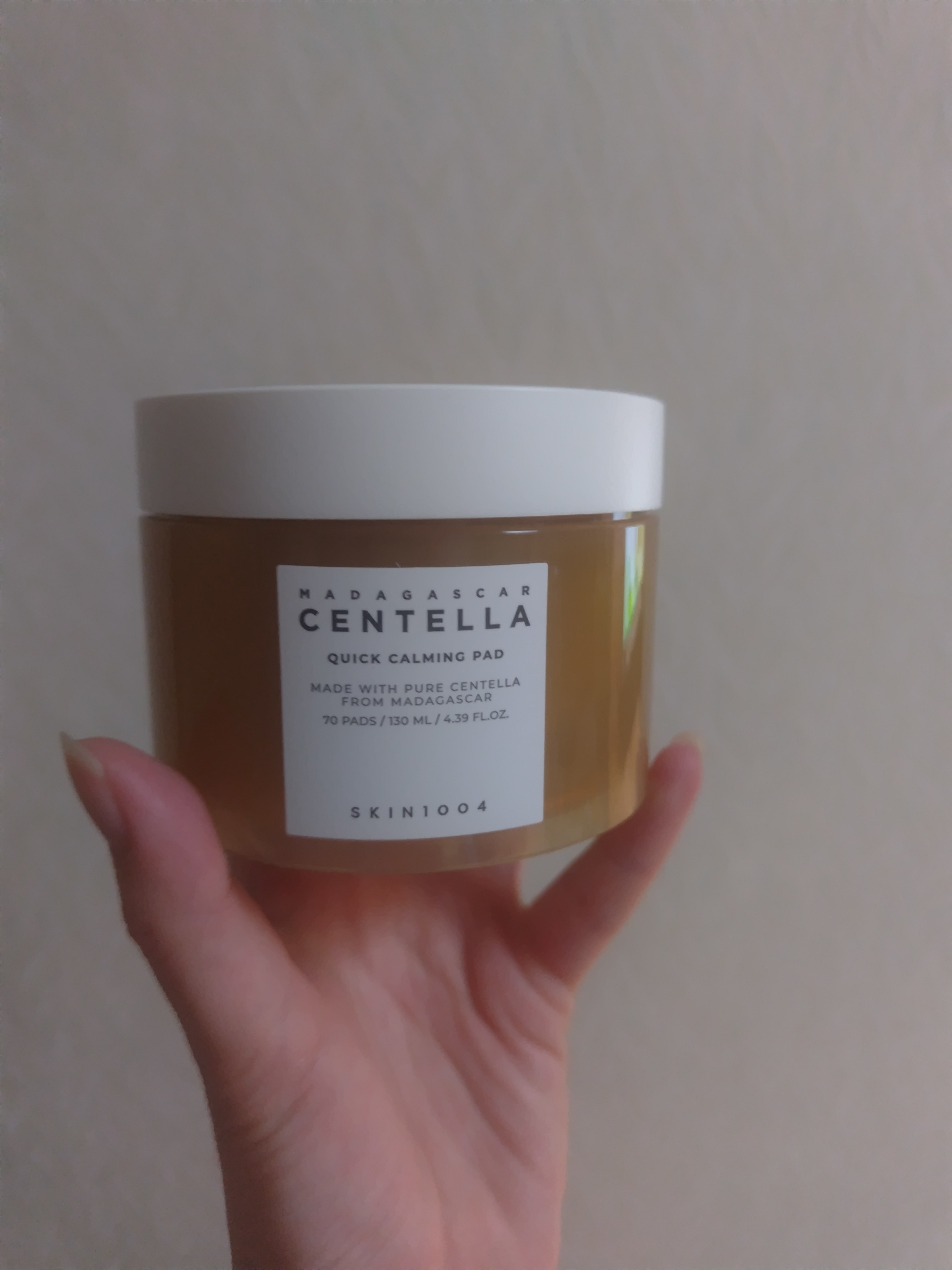 センテラ クイックカーミングパッド/SKIN1004/トナーパッドを使ったクチコミ（1枚目）