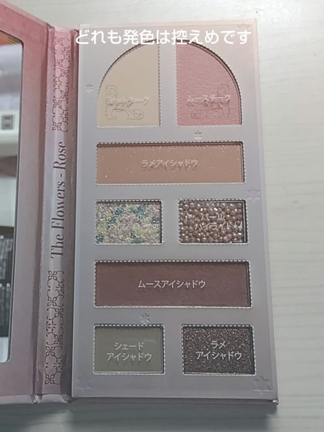 レディフラワーパレット/MilleFée/マルチパレットを使ったクチコミ(3枚目)