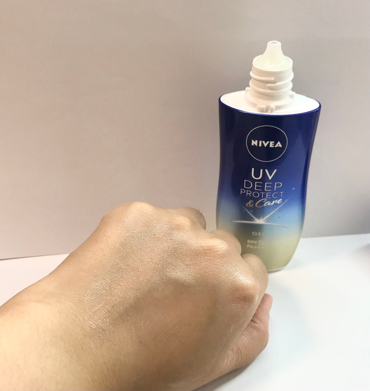 ニベアUV ディープ プロテクト&ケア ジェル/ニベア/日焼け止めジェルを使ったクチコミ(3枚目)