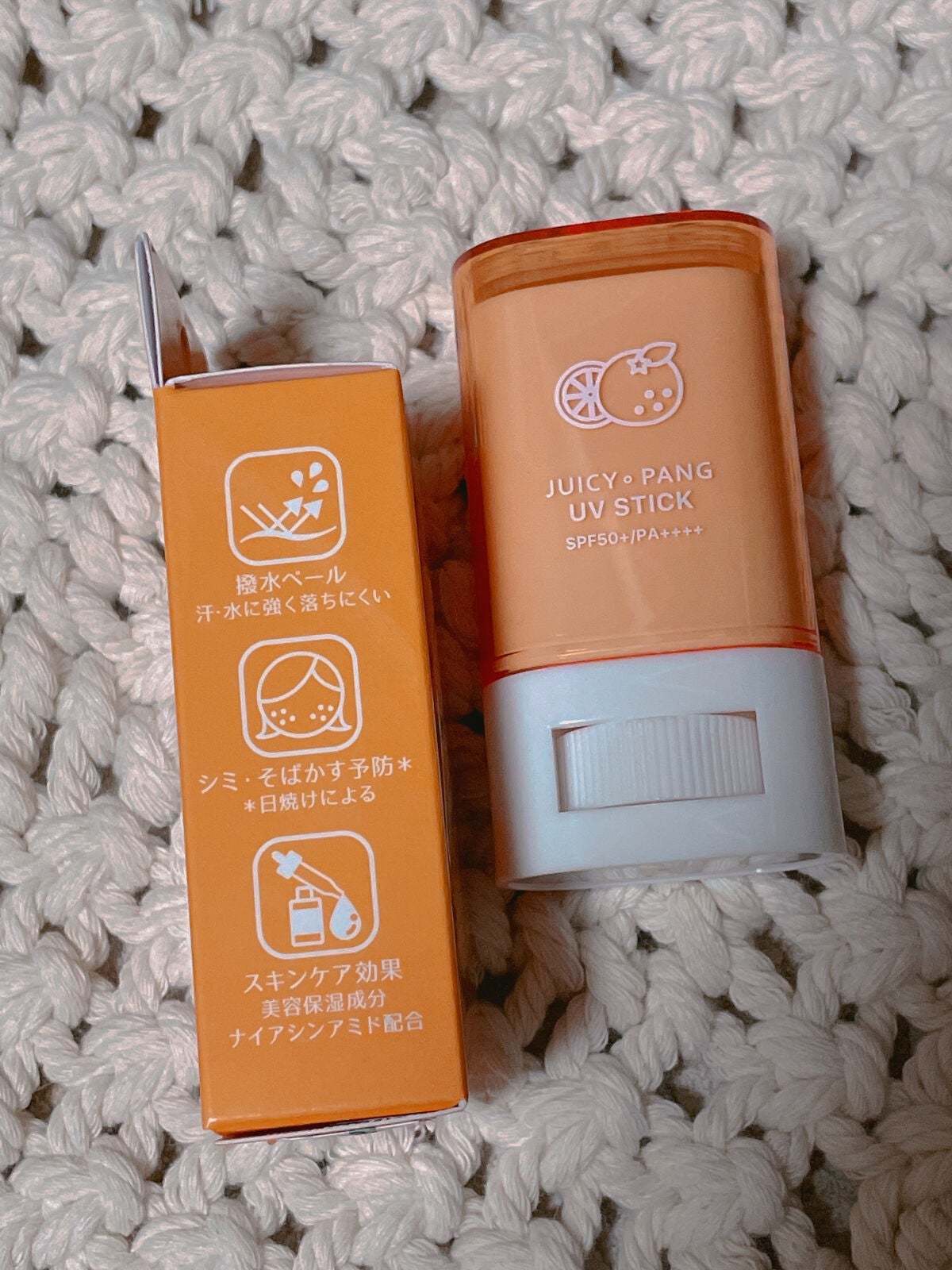 アピュー ジューシーパン UVスティック/A’pieu/日焼け止め・UVケアを使ったクチコミ(5枚目)