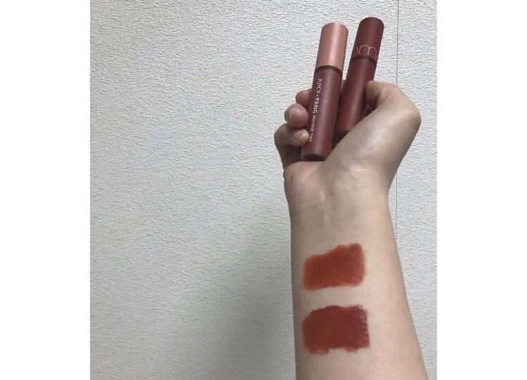 ゼロベルベットティント/rom&nd/リップティントを使ったクチコミ（2枚目）