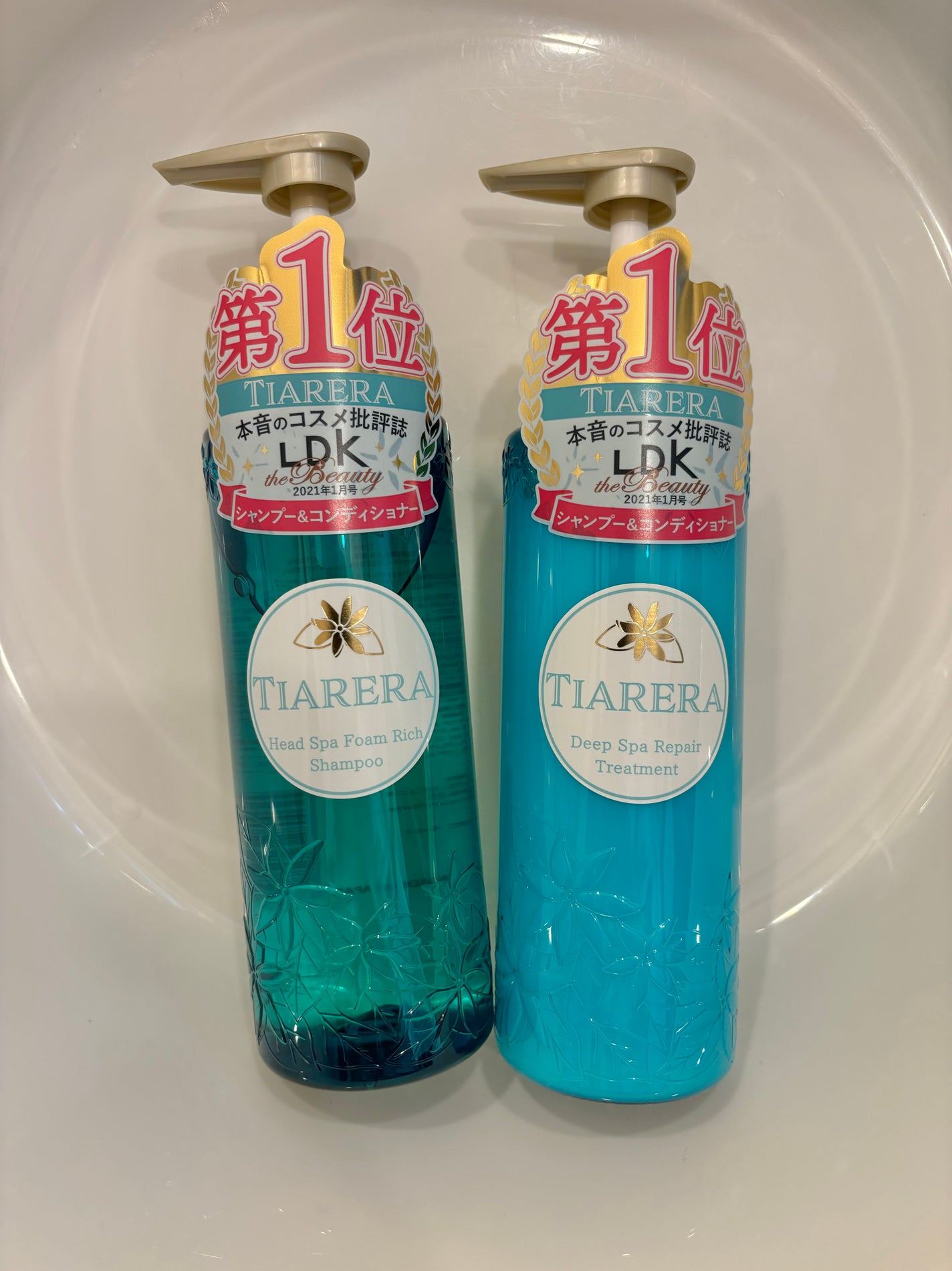 ヘッドスパフォームリッチシャンプー/ディープスパリペアトリートメント/TIARERA/市販シャンプーを使ったクチコミ(1枚目)