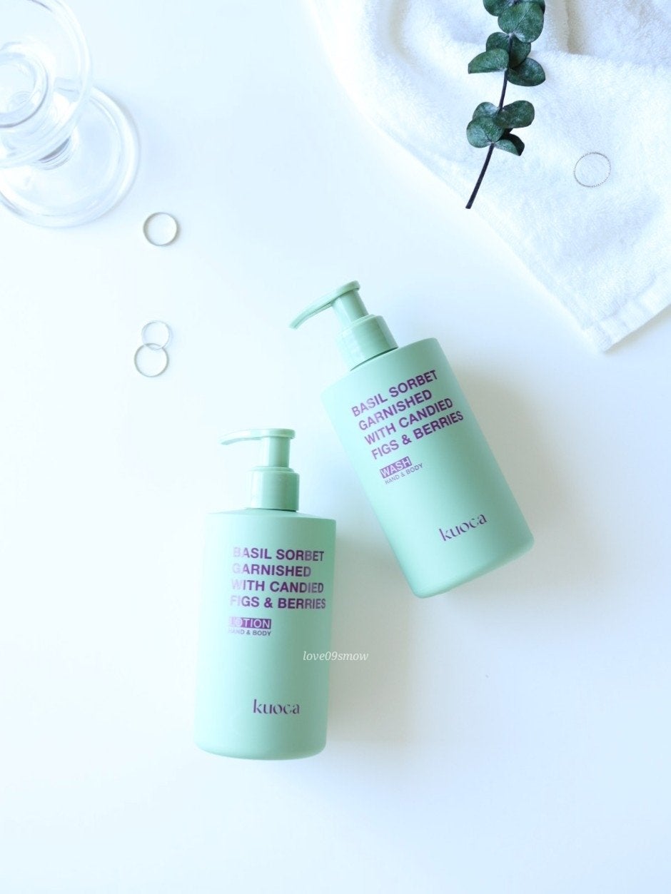 バジルソルベ ハンド&ボディウォッシュ/KUOCA/ボディソープを使ったクチコミ(1枚目)