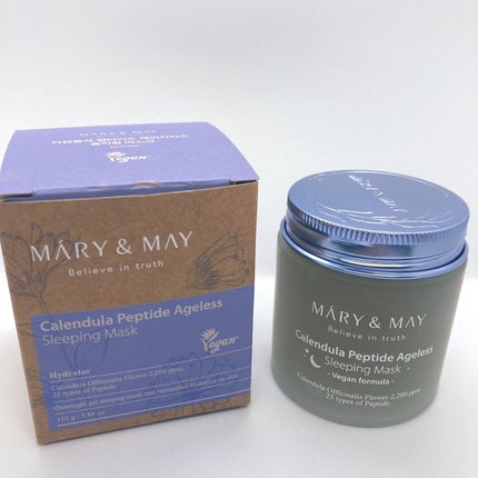 カレンデュラ ペプチド エイジレス スリーピングマスク/MARY&MAY/フェイスクリームを使ったクチコミ(1枚目)