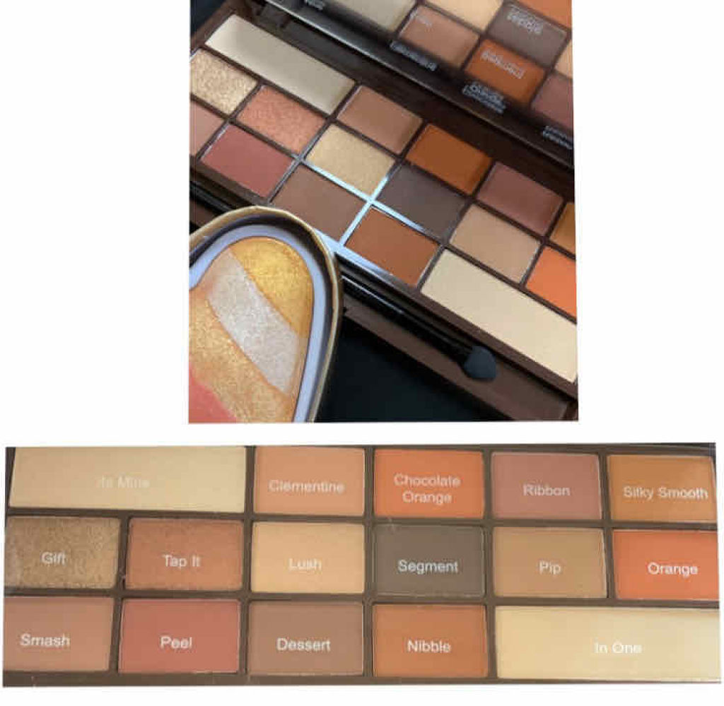 アイラブチョコレート/MAKEUP REVOLUTION/アイシャドウパレットを使ったクチコミ（2枚目）