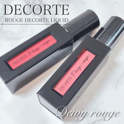 ルージュ デコルテ リキッド/DECORTÉ/口紅を使ったクチコミ(2枚目)