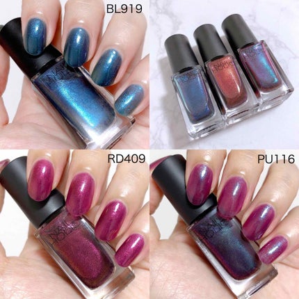 ネイルホリック Galactic color BL919/ネイルホリック/マニキュアを使ったクチコミ(2枚目)