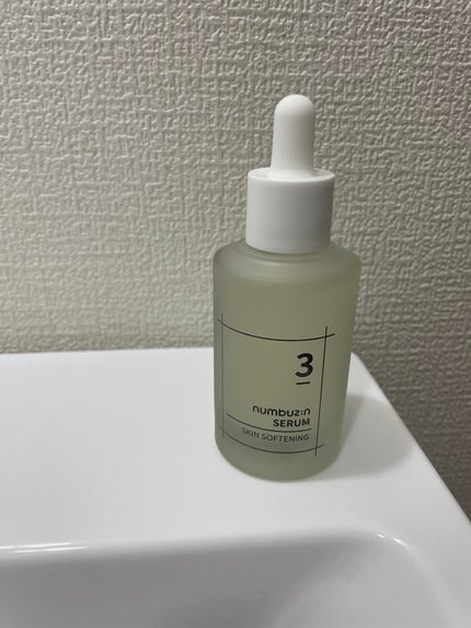 3番 すべすべキメケアセラム/numbuzin/美容液を使ったクチコミ(1枚目)